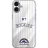 MLB Colorado Rockies Home Jersey iPhone 16 Plus Skin